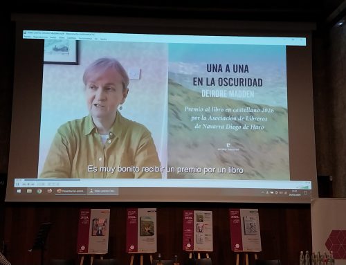 Reconocimiento en Navarra a la escritora irlandesa Deirdre Madden